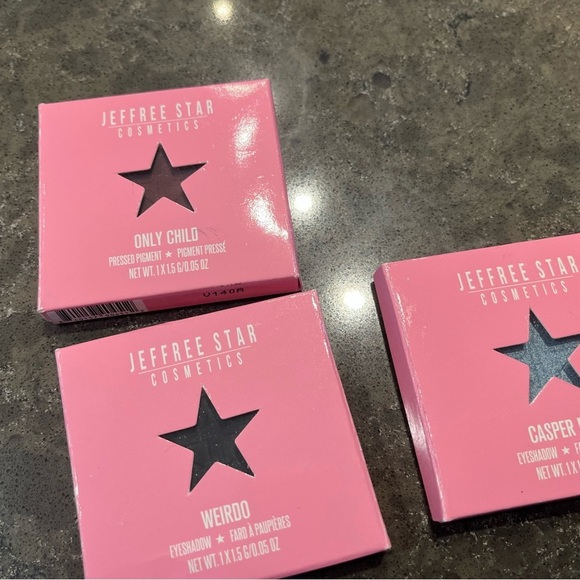 Jeffree Star Cosmetics 5 Lot Lip Gloss Celebrity Skin & 4 eyeshadows - Picture 4 of 4